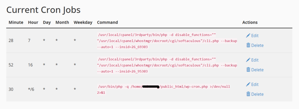 Unix Cron Jobs